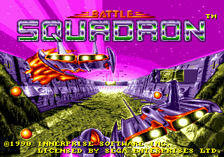 Battle Squadron (USA, Europe) Title Screen